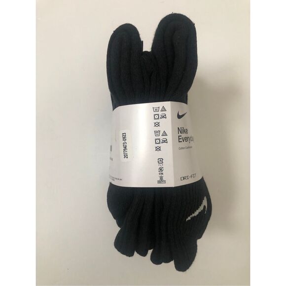 Nike Everyday Socks 6-pack size men’s 6-8, women’s 6-10, and youth 5Y-7Y - Picture 3 of 6